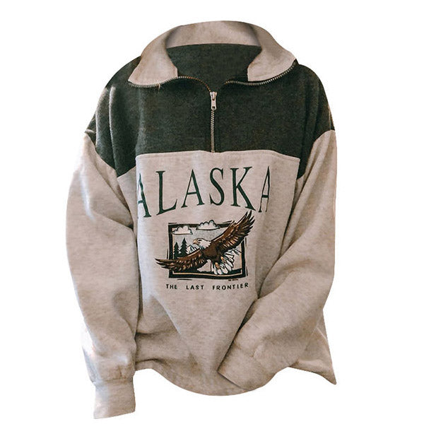 Alaska Zip Up Sweatshirt - Vedlit