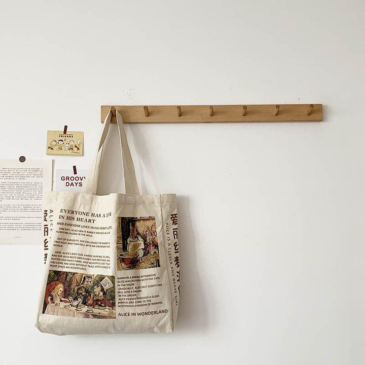 Alice in Wonderland Cloth Bag - Vedlit