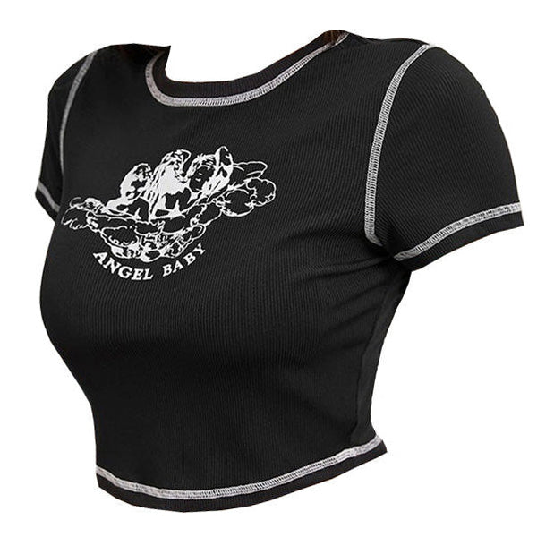 Angel Baby Crop Top - Vedlit