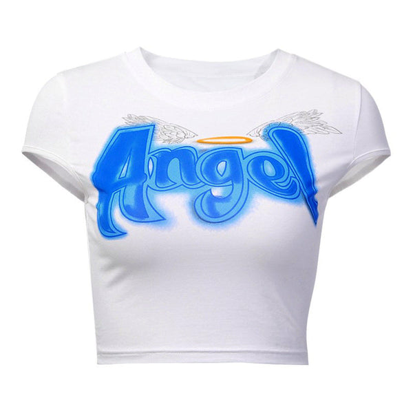 Angel Cropped Tee - Vedlit