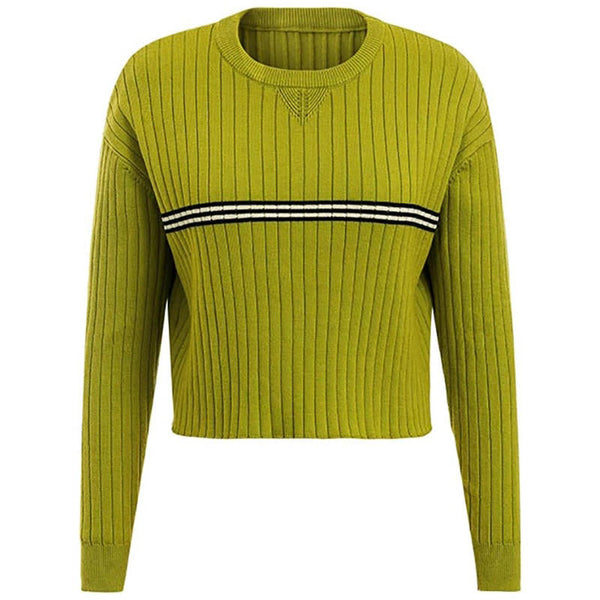 Avocado Green Jumper - Vedlit