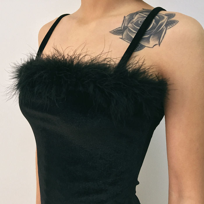 Babe Furry Dress - Vedlit