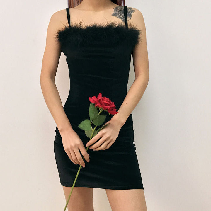 Babe Furry Dress - Vedlit
