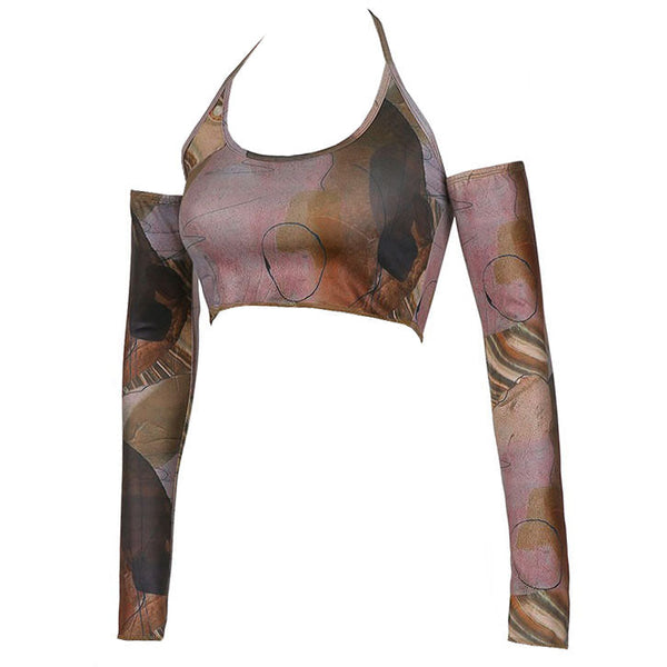 Back In Business Top & Gloves Set - Vedlit