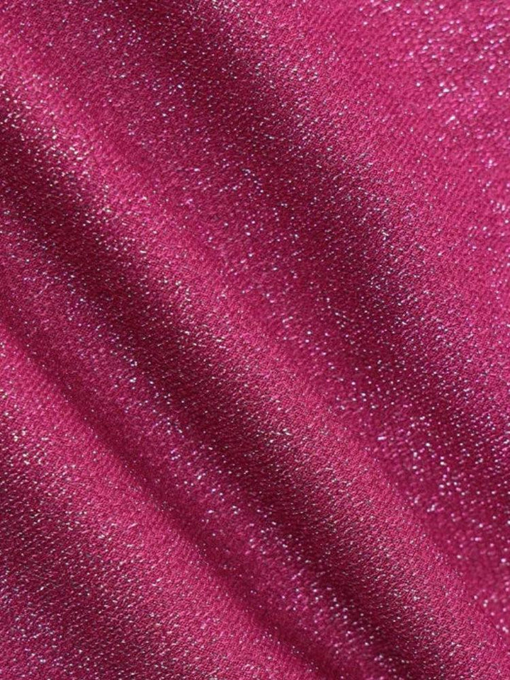 Baddie Glitter High Slit Mini Dress - Vedlit