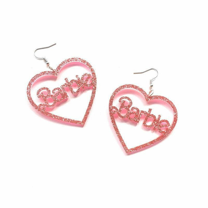 Barbie Glitter Earrings - Vedlit