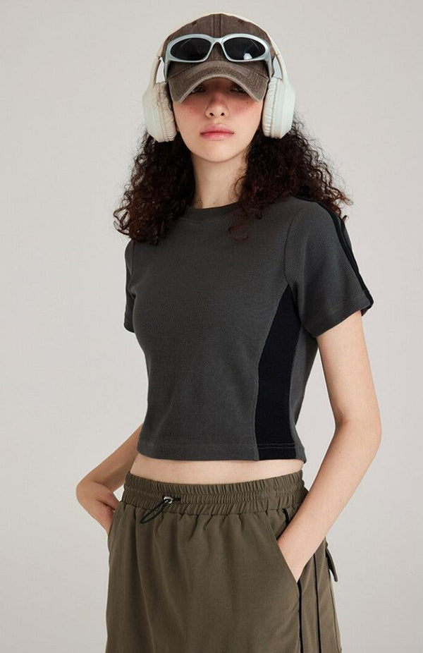 Basic Cropped Tee - Vedlit