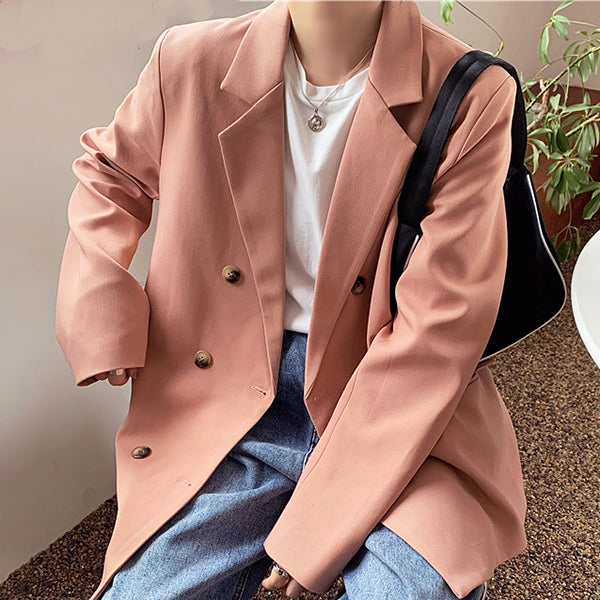 Blush Oversized Jacket - Vedlit