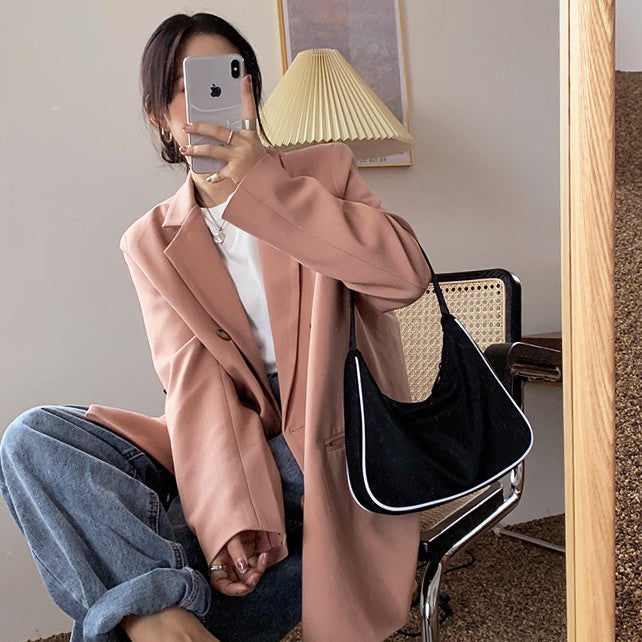 Blush Oversized Jacket - Vedlit