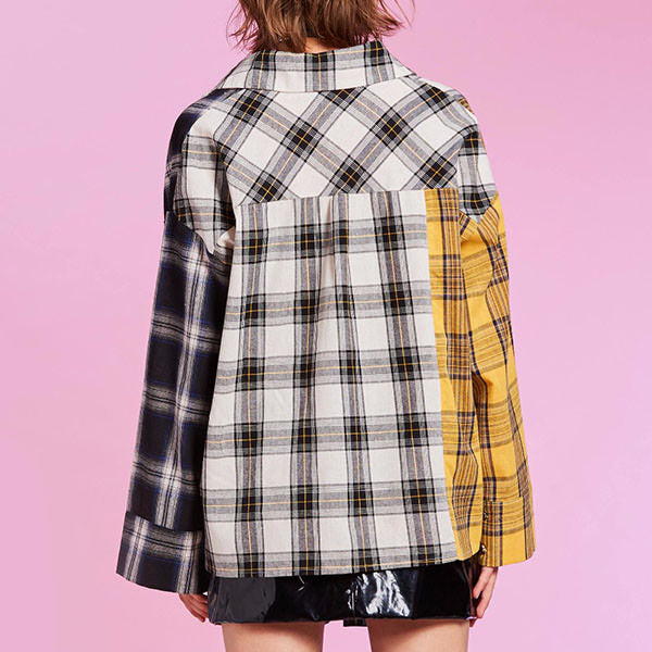 Boyfriend Check Shirt - Vedlit