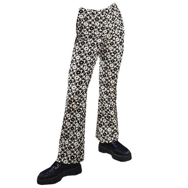 Brown Floral Pants - Vedlit
