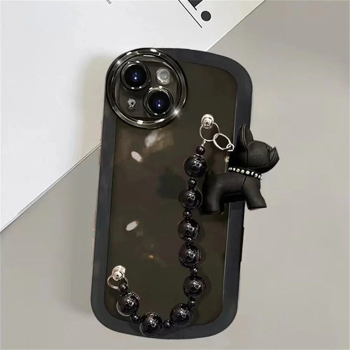 Bulldog Clear Phone Case - Vedlit