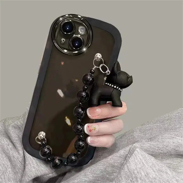 Bulldog Clear Phone Case - Vedlit