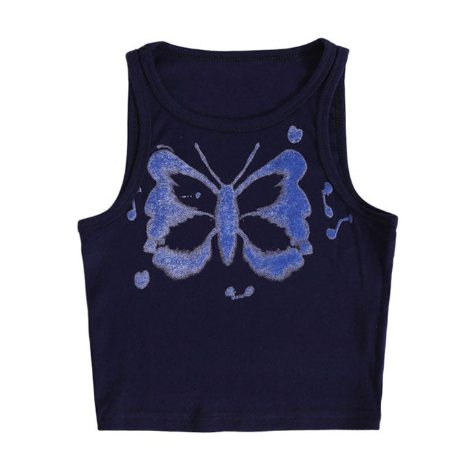Butterfly Mini Crop Top - Vedlit