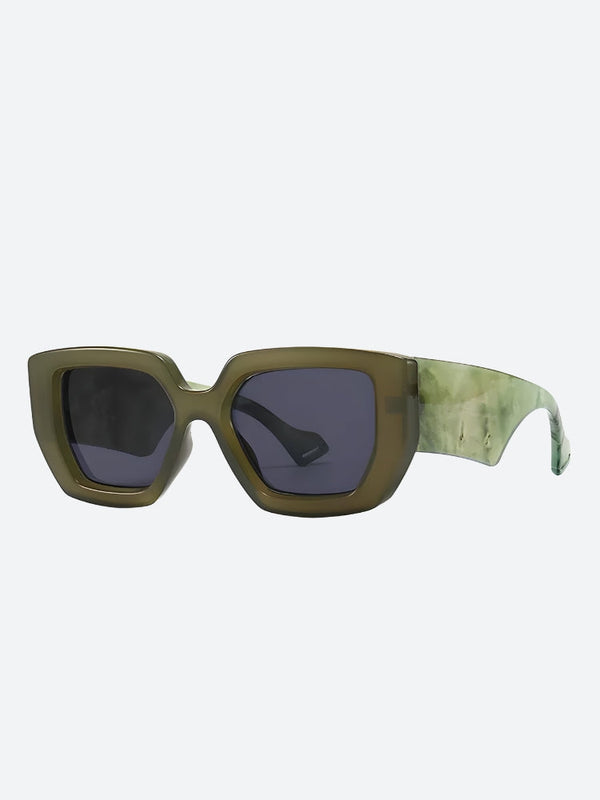 Casualcore Oversized Square Sunglasses - Vedlit