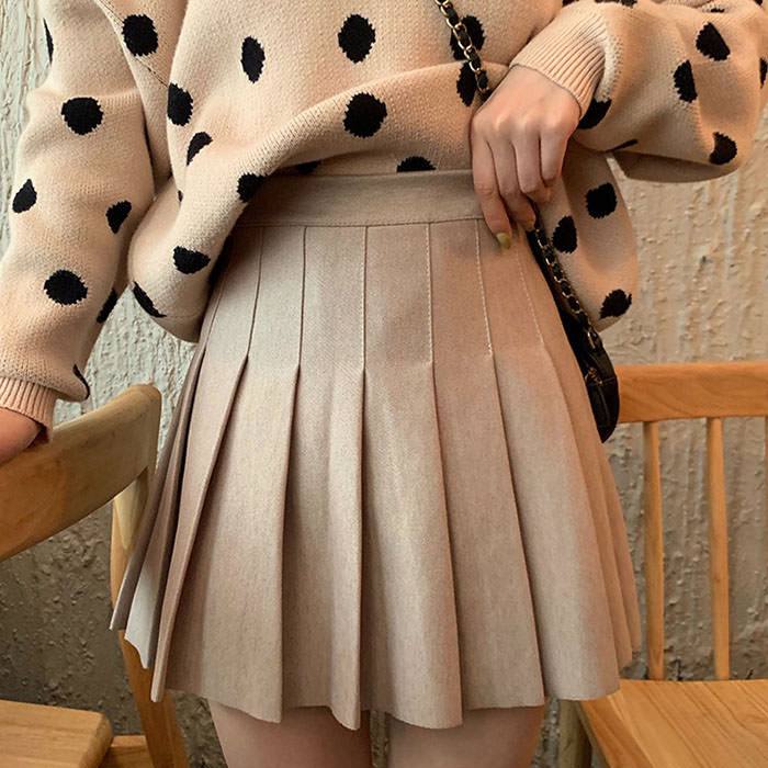 Charm School Pleated Skirt - Vedlit
