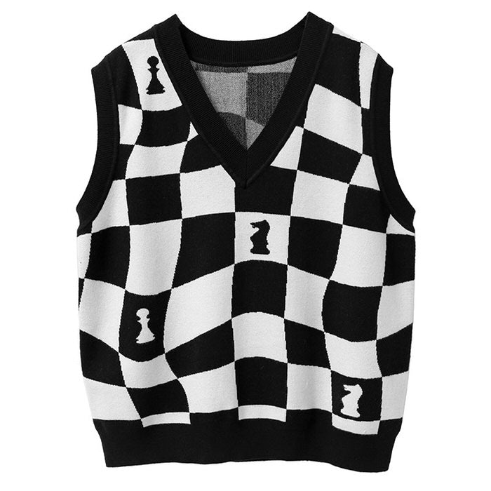Chess Board Vest - Vedlit