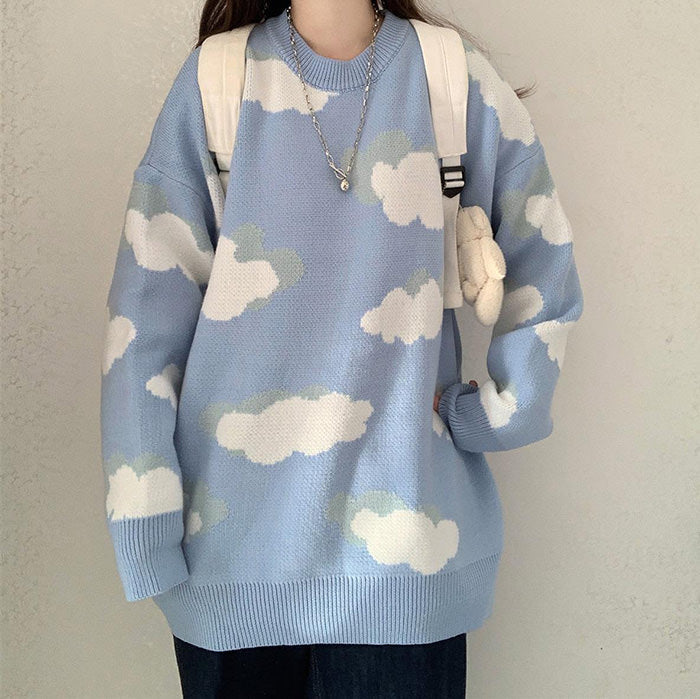 Cloudy Skies Knit Vest - Vedlit