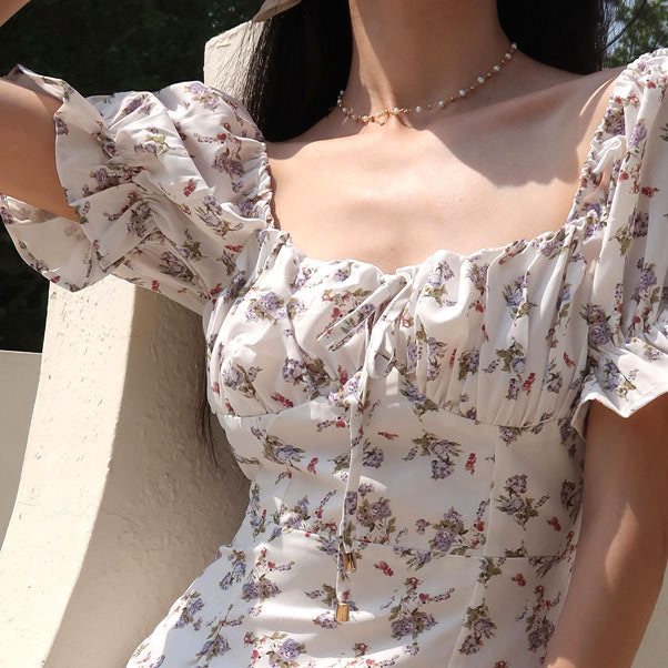 Cottagecore Mini Dress - Vedlit