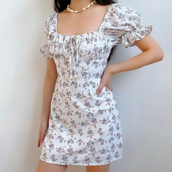 Cottagecore Mini Dress - Vedlit