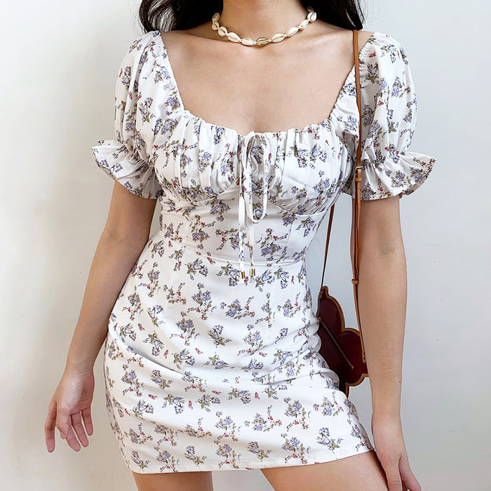 Cottagecore Mini Dress - Vedlit
