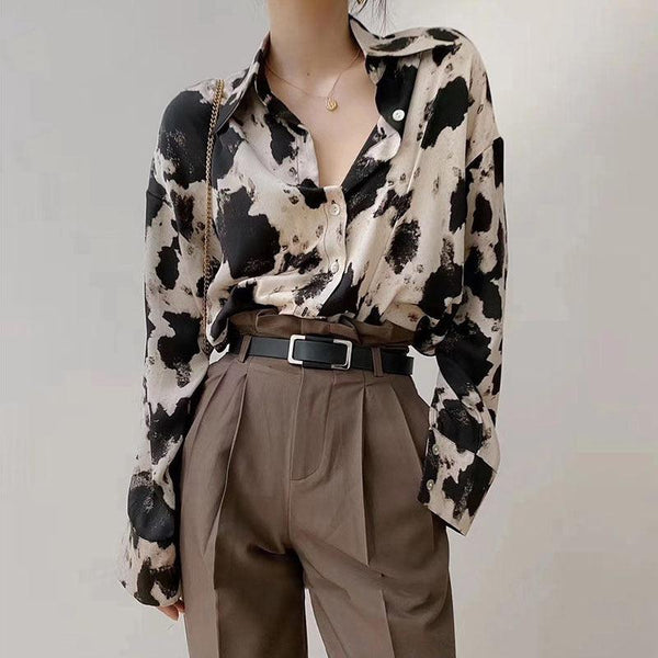 Cow Print Shirt - Vedlit