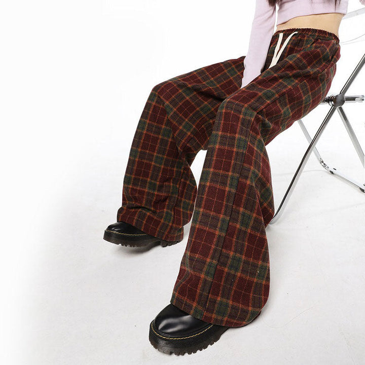 Cozy Up Plaid Pants - Vedlit