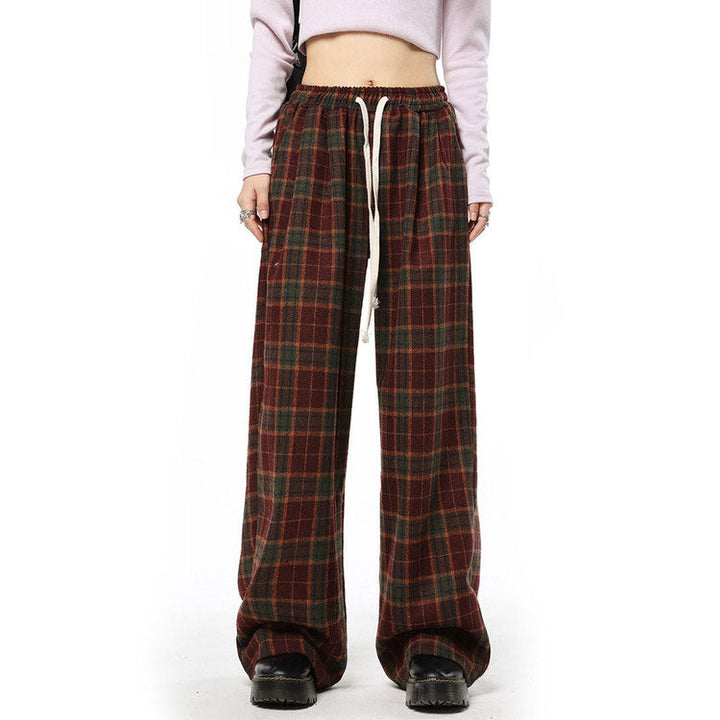 Cozy Up Plaid Pants - Vedlit