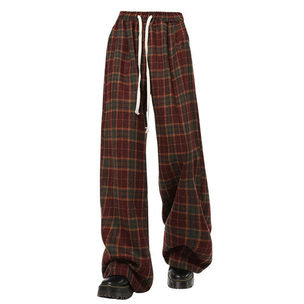 Cozy Up Plaid Pants - Vedlit