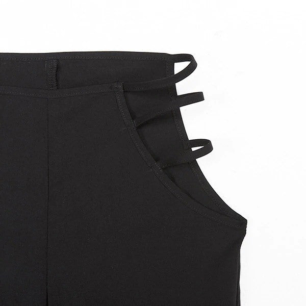 Cut Out Flare Trousers - Vedlit