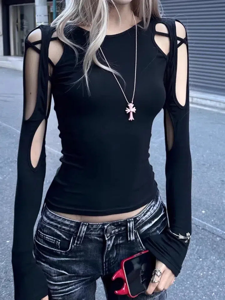 Cyberpunk Cut Out Top - Vedlit