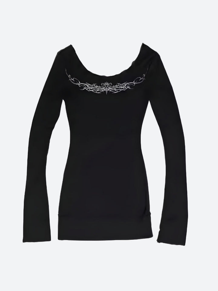 Cyberpunk Extra Long Sleeve Top - Vedlit