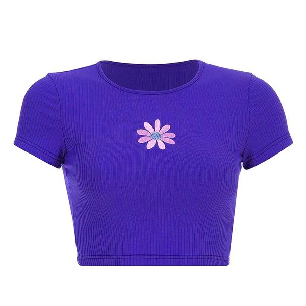 Daisy Ribbed Top - Vedlit