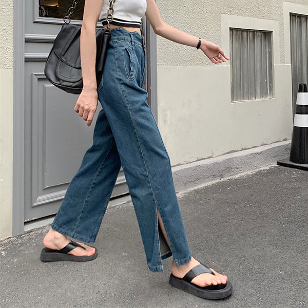 Dakota Slit Jeans - Vedlit