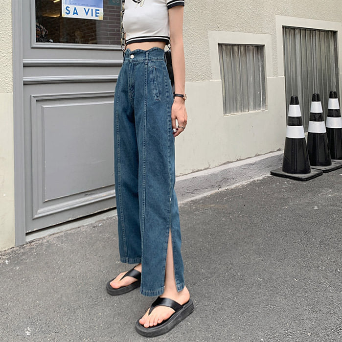 Dakota Slit Jeans - Vedlit