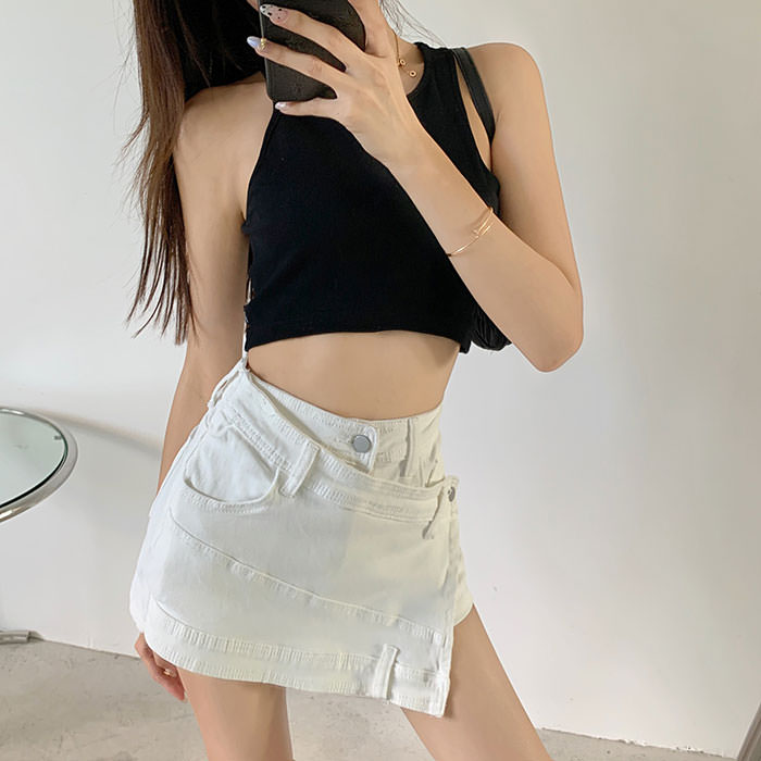 Danish Pastel Pink Heart Shorts - Vedlit