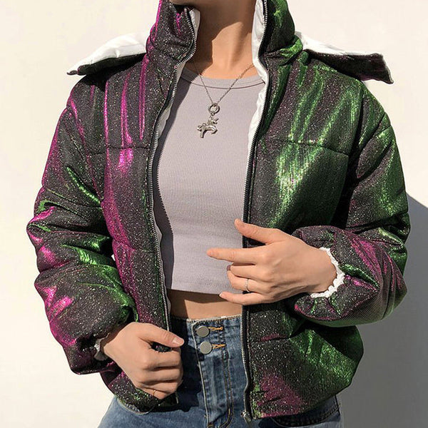 Disco Dynasty Puffer Jacket - Vedlit
