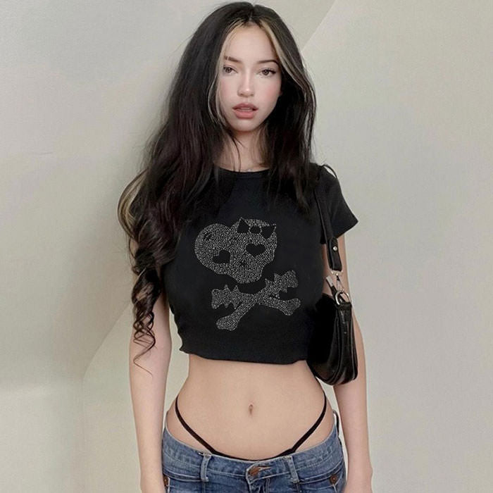 Emo Girl Crop Top - Vedlit