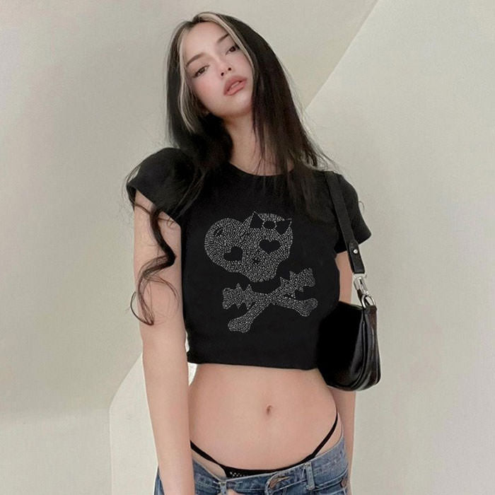 Emo Girl Crop Top - Vedlit