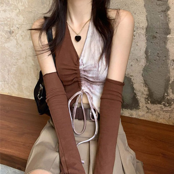 Fairycore Halter Top & Gloves Set - Vedlit
