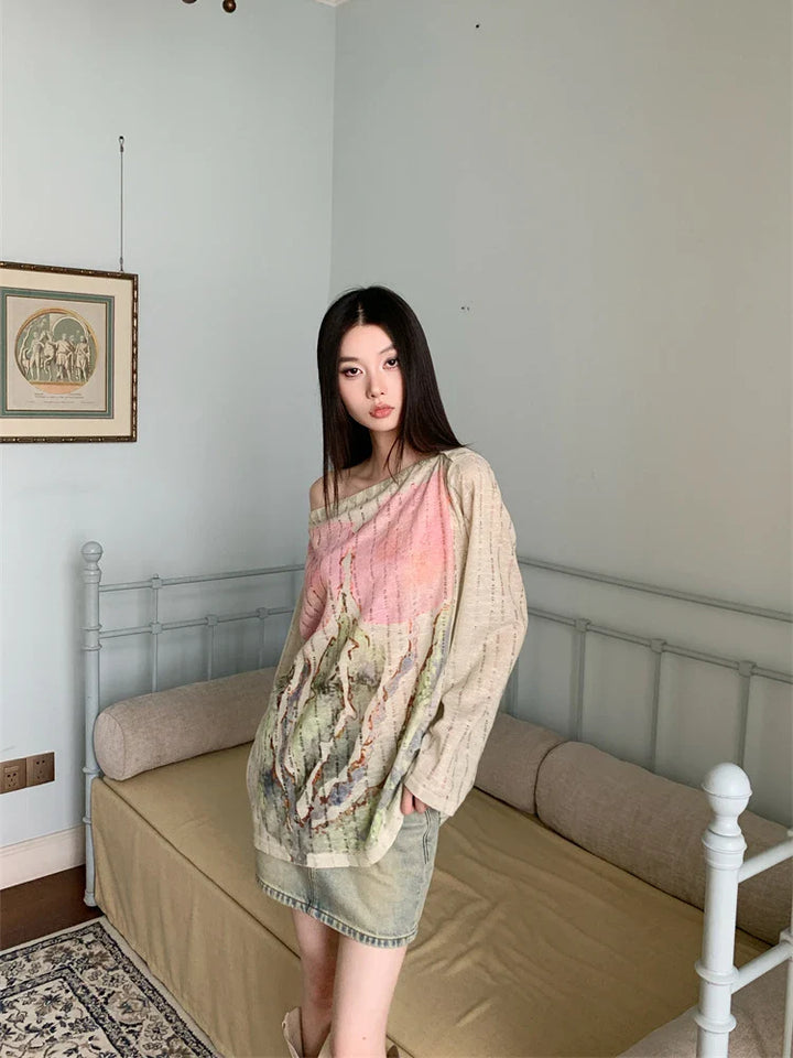 Fairycore One Shoulder Top - Vedlit
