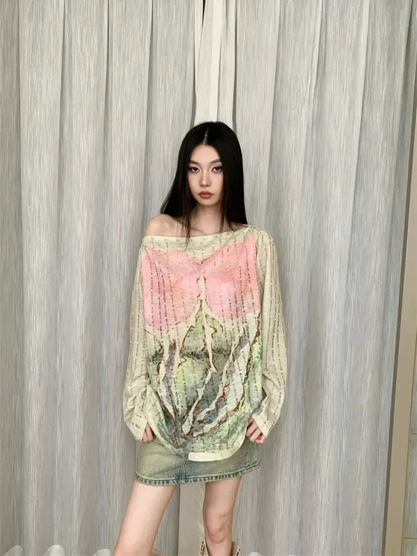 Fairycore One Shoulder Top - Vedlit