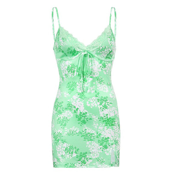 Floral Slip Dress - Vedlit