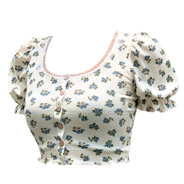 Foral Sin Ribbed Top - Vedlit