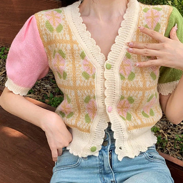 French Girl Knit Top - Vedlit