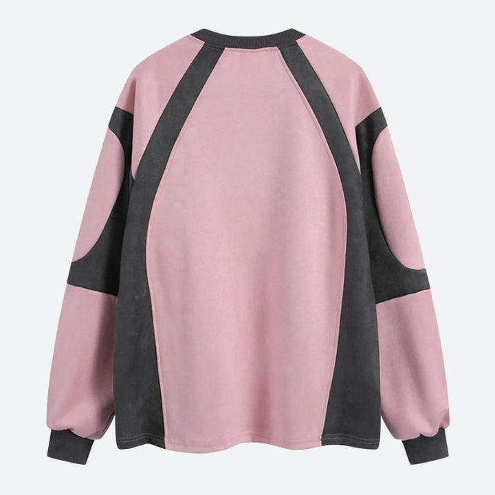 Geometric Shaped Graystar Sweatshirt - Vedlit