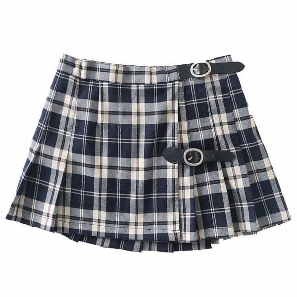 Gossip Goes Around Mini Skirt - Vedlit