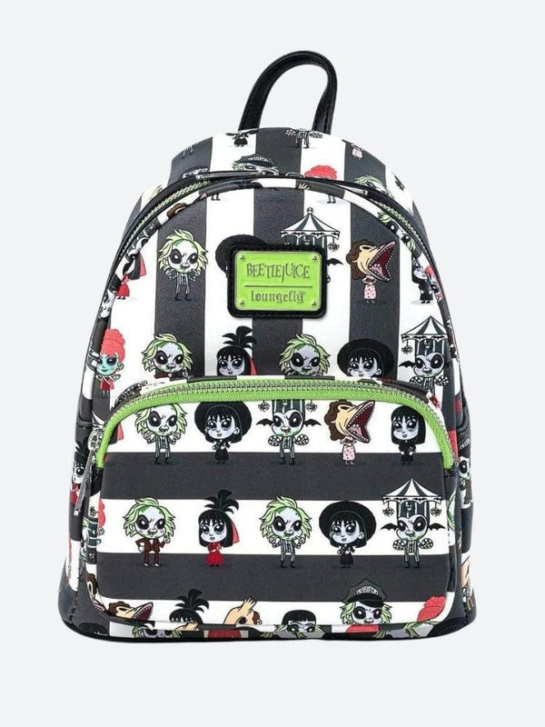Goth Beetlejuice Backpack - Vedlit