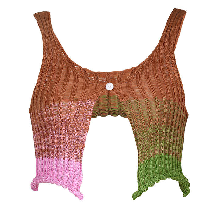 Gradient Crochet Top - Vedlit