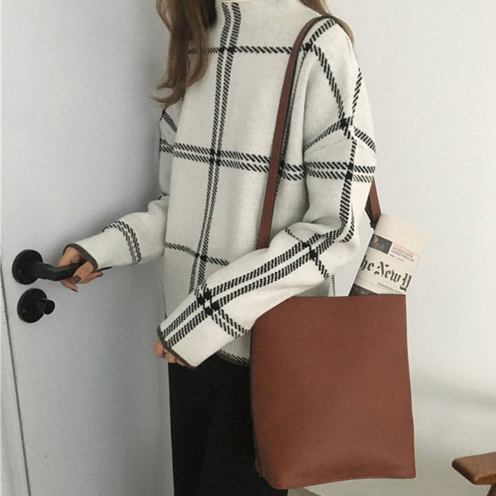 Grid Lounge Sweater - Vedlit